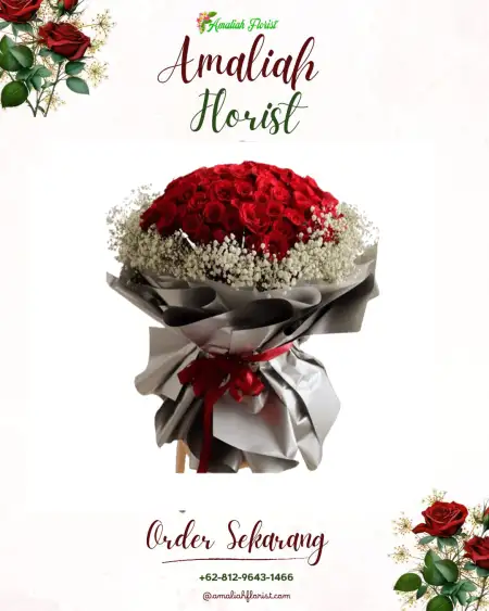 Buket Bunga Perak Timur